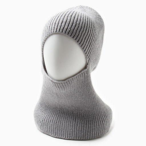 Цена за 2 шт. Балаклава женская MINAKU, размер one size 52-58, серая