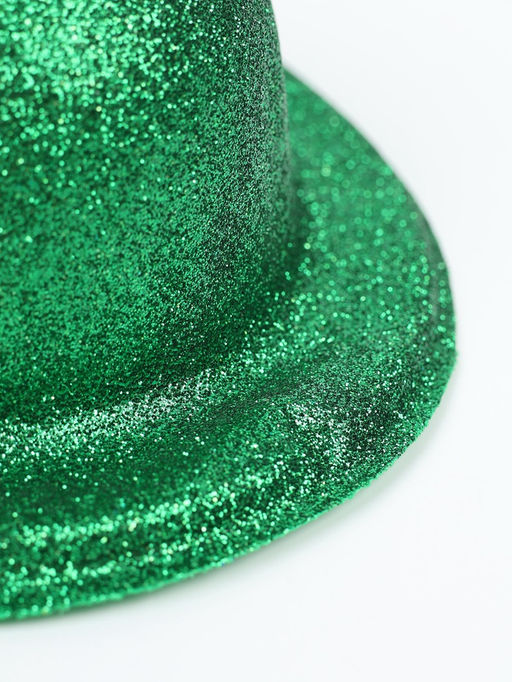 Цена за 2 шт. Карнавальная шляпа на резинке, зелёная