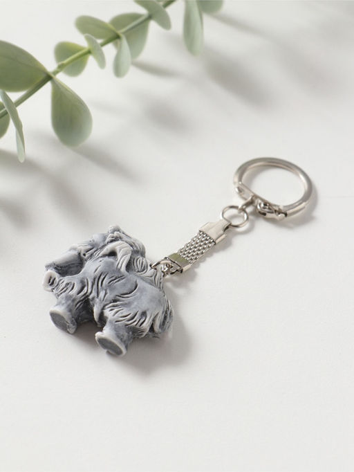 Брелок "Мамонт" (вид сбоку, 3,5см