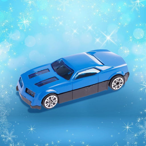 Новогодний шар с игрушкой Гоночная машинка, МИКС - Woow toys фото 2