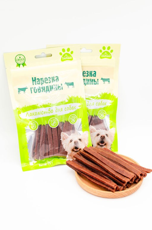 BIOHAUS Нарезка говядины пакет 75 г, BHS033