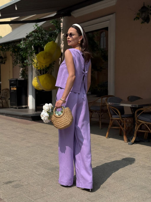 Костюм DilanaVIP 2052/1 лаванда - Dilana vip фото 7