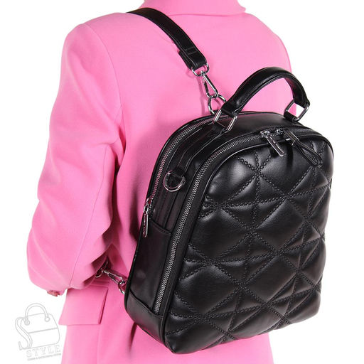 Рюкзак женский 575338-3 black Velina Fabbiano/50  в Новосибирске