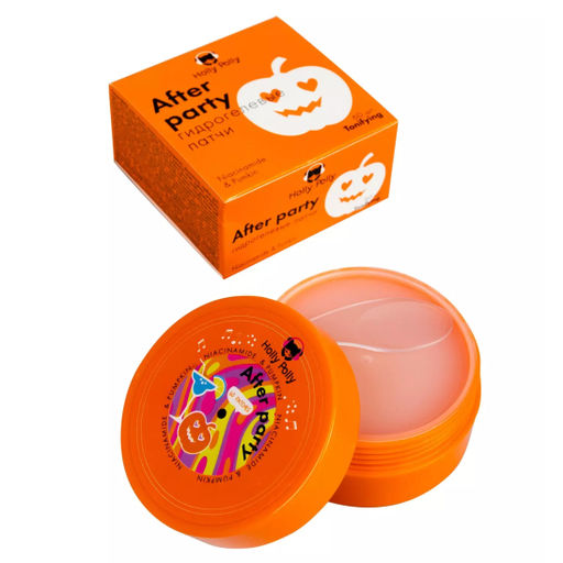 Гидрогелевые патчи для глаз, Против темных кругов After Party с Ниацинамидом и экстрактом Тыквы, 60 шт HP0022