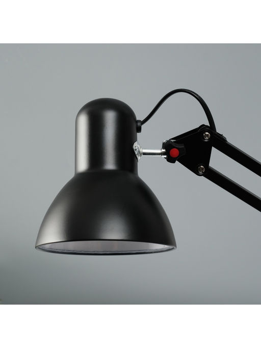Лампа настольная RISALUX, Е27, 40 Вт, чёрная