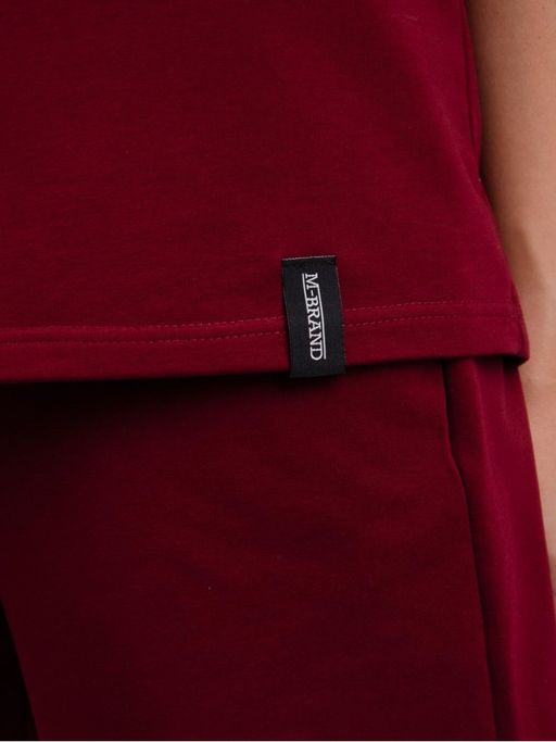 Костюм Лайф сирень, футер с лайкрой - Малина фото 20