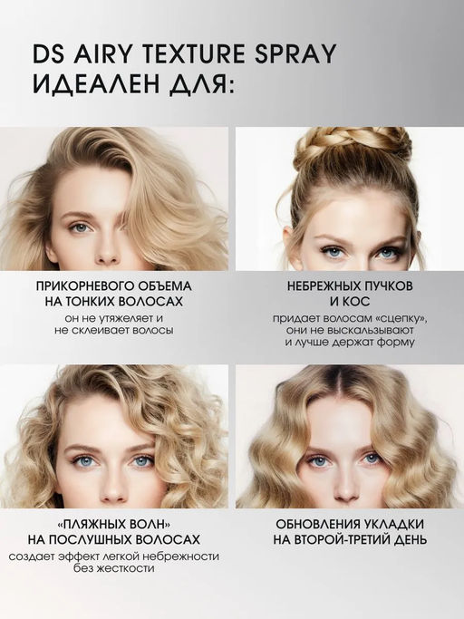 DS Airy Texture Spray текстурирующий лосьон-спрей 100 мл - Sim sensitive фото 7