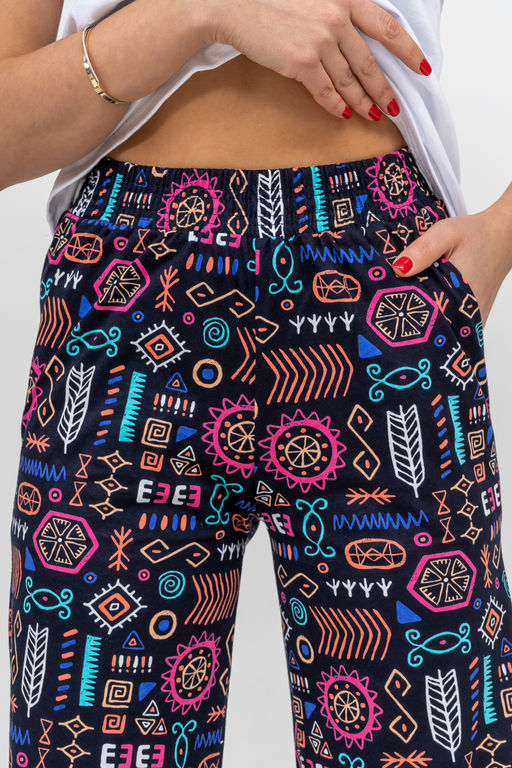 Костюм женский Натали 36691 футболка и брюки хлопок  фото 36