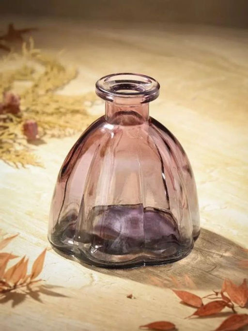 Ваза стекло Y6-10003 настольная, 11х10 см (462431) /DANIKS/