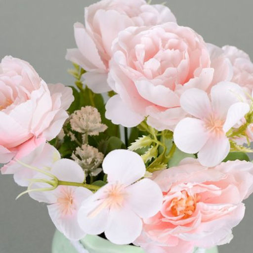 Цветочная композиция цветы 19 см/ 712-50 /уп 60/ - Галеонтрейд фото 8