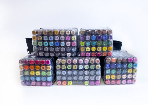 Скетч Маркеры цветные. 168 цветов