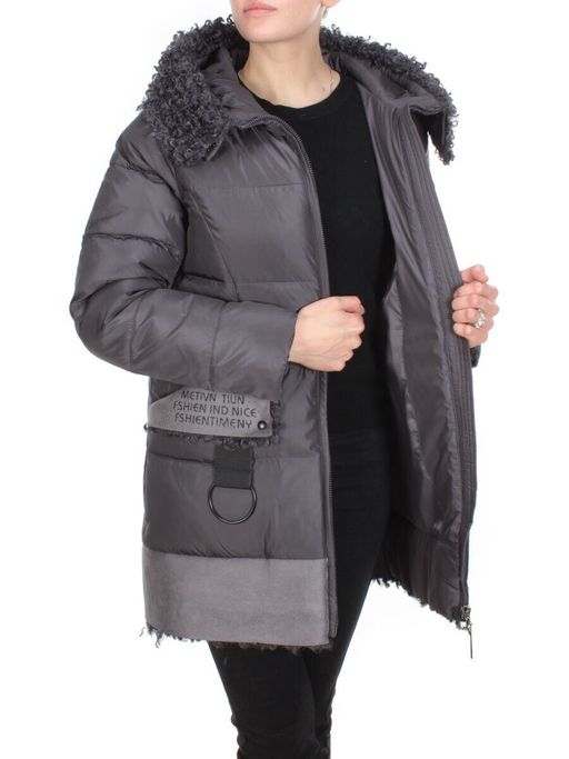 2015 DARK GREY Куртка зимняя женская CORUSKY (200 гр. холлофайбера) - Fashion фото 8