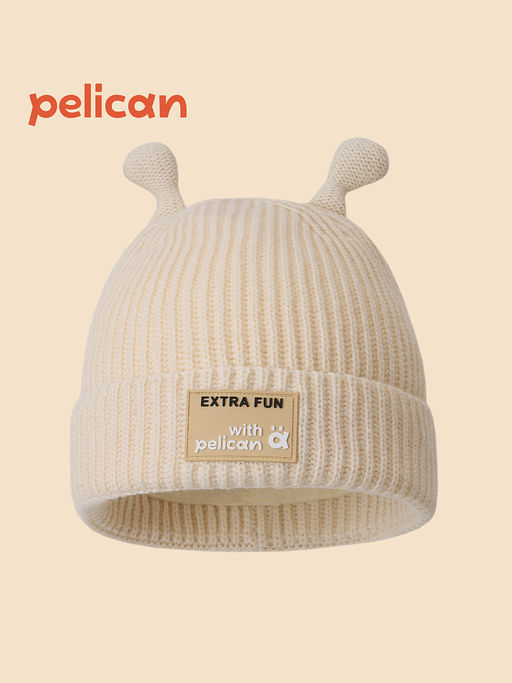 PELICAN, шапка детская, Молочный