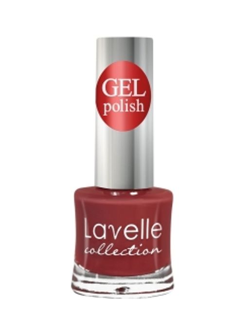 LavelleCollection лак для ногтей GEL POLISH тон 15 каштановый крайола 10мл