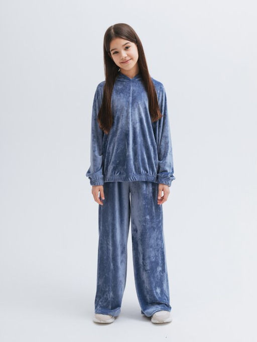 Детский костюм, велюр премиум, джинс - Knitka wear фото 2