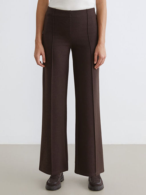 Beli Lastikli Geni? Pa?a Kad?n Triko Pantolon