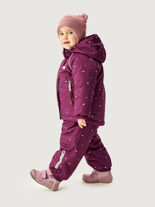 Костюм 7з0426 брусника