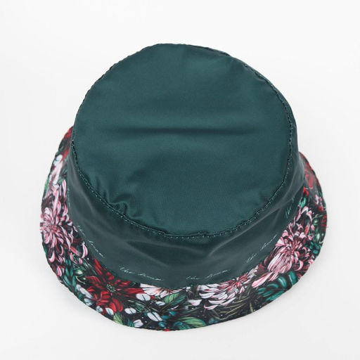 Панама Цветы, цвет зелёный, 56-58 рр. - Overhat фото 6