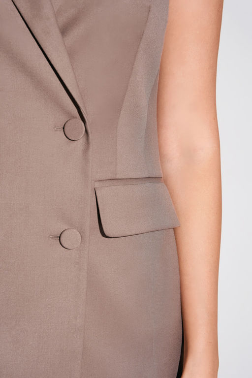 Жилет Foxy Fox 1567 коричневый  фото 7