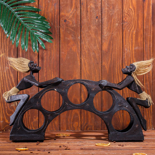 Подставка под бутылки Аборигены на мосту 32х60х15 см - Simaland фото 3