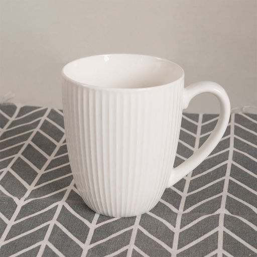 Кружка 420 мл JEWEL Бьянко (new bone) фарфор арт. ПС0040-33