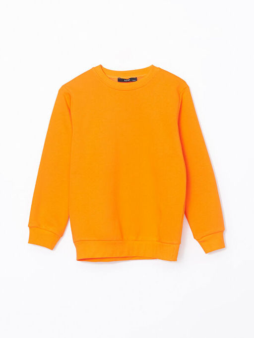 Bisiklet Yaka K?z ?ocuk Sweatshirt