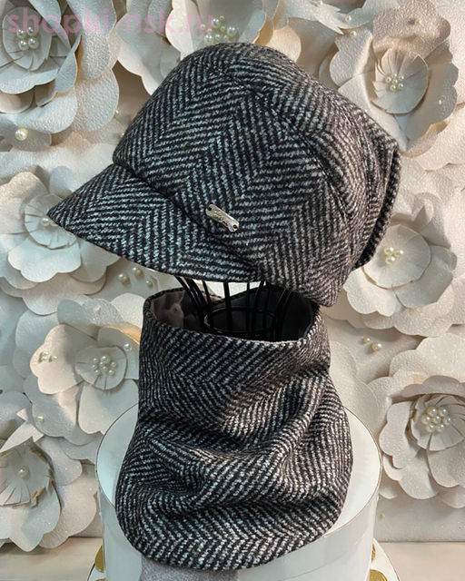 Грета Комплект (кепка+бактус) (57-59)