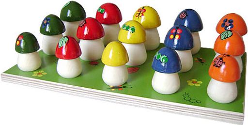 Грибочки на полянке 15 шт вкл.в основу арт.Р-45/786 (РНИ) /27