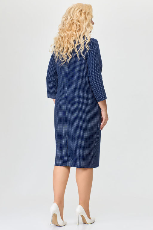 Платье Svetlana Style 1789 синий горох