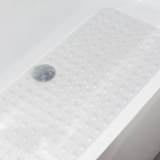 Коврик противоскользящий в ванну на присосках, 3999 см, прозрачный - Simaland фото 2