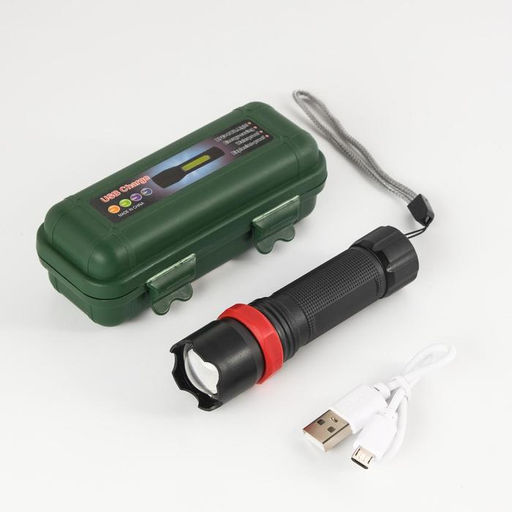 Фонарь ручной аккумуляторный, 3 режима, от USB, 10 х 2.5 см - Simaland фото 5