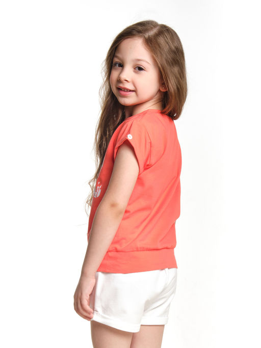 Футболка для девочки	 UD 0505 голубой - Mini maxi фото 6