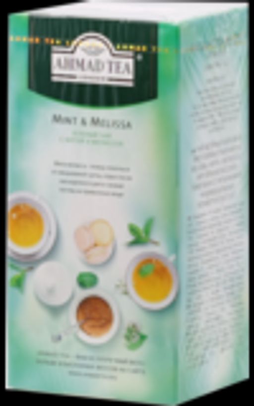 AHMAD TEA. Flavoured Collection. Mint & Melissa карт.пачка, 25 пак.