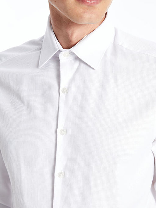 Slim Fit Uzun Kollu Arm?rl? Erkek G?mlek