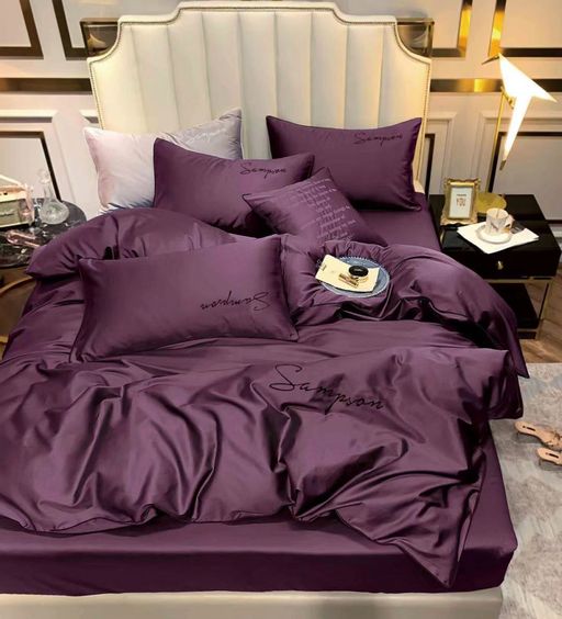 КПБ Candies однотонный с вышивкой CANOV013 2 спальный