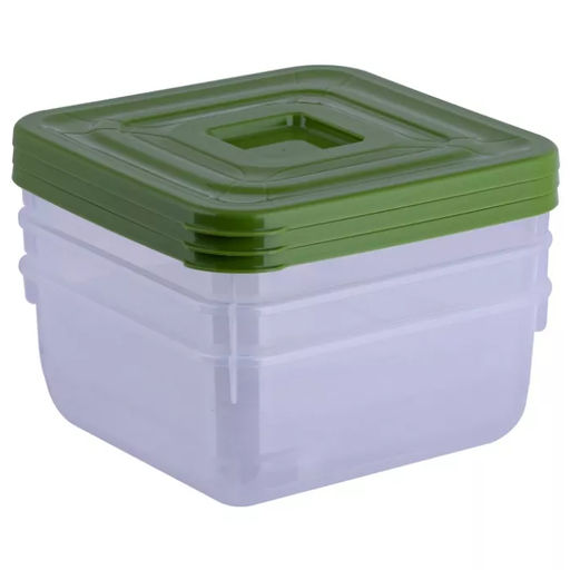 PRACTIC - набор контейнеров свч 3шт 0,85л - Полимербыт фото 3