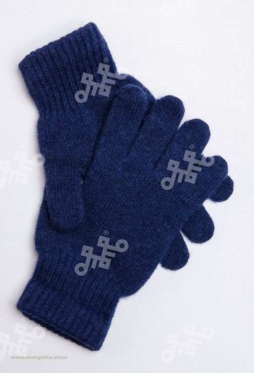 Перчатки взрослые из монгольской шерсти (арт. 04192) - Тод оймс ххк фото 2