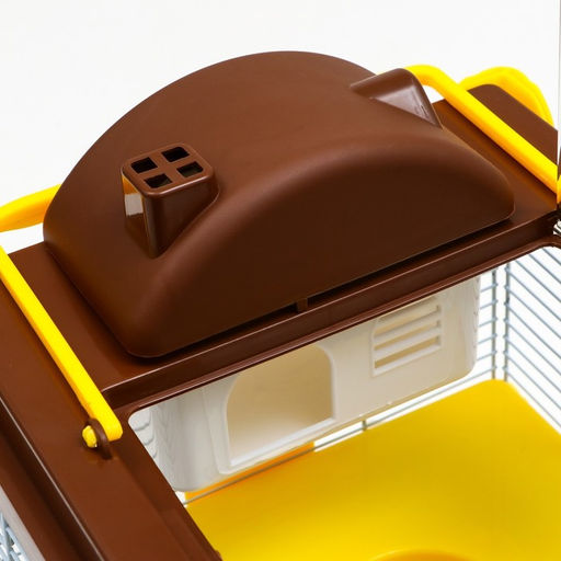 Клетка для грызунов Пижон, 31 х 24 х 30 см, коричневая  фото 4