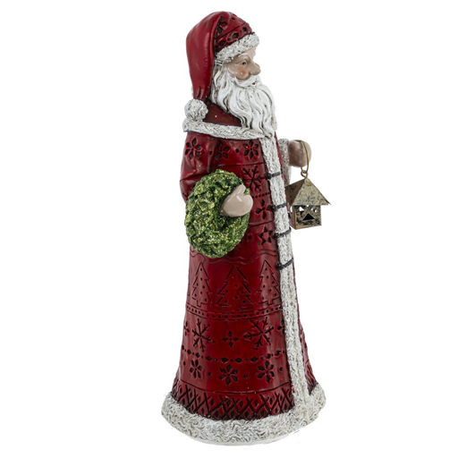 Фигурка декоративная "Дед Мороз", L14 W10 H28 см