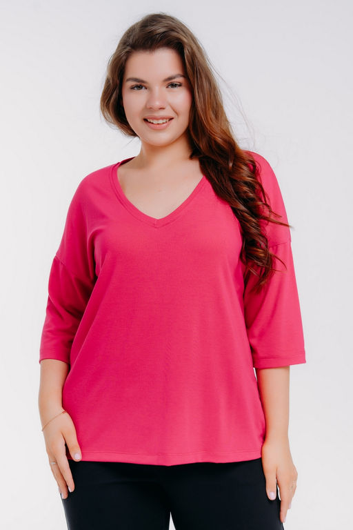 Футболка женская из вискозы Марина малина