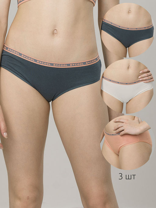 GULB4298(3шт. в упаковке) трусы для девочек