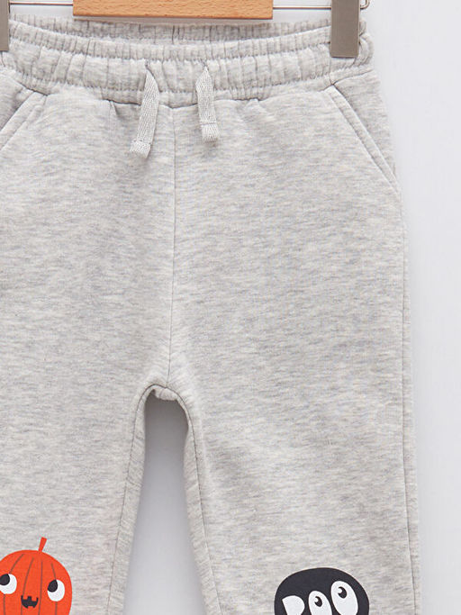 Beli Lastikli Bask?l? Erkek Bebek Jogger E?ofman Alt - Waikiki фото 3