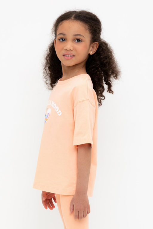 Crockid _ КР 302716/бегония к555 фуфайка (футболка) для дев  фото 3