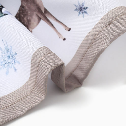 Скатерть новогодняя «Доляна. Зимний лес», 145×180 ±3 см, 100% п/э