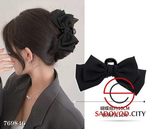 Краб для волос с бантом - Zum ming фото 4