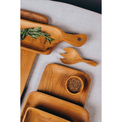 Миска 12х12х7 см, тиковое дерево - Simaland фото 5