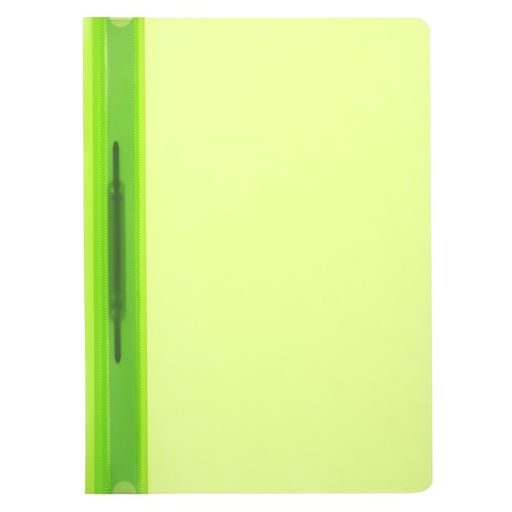 Набор папок-скоросшивателей А4, Calligrata Neon, 160 мкм, 8 штук, МИКС, прозрачный верх