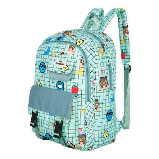 Молодежный рюкзак MERLIN A-508 зеленый фото 2