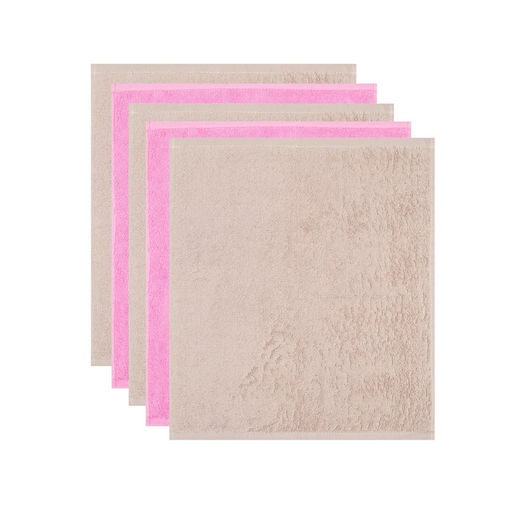 Махровые полотенца Этель Hi, baby, 30?30 см - 5 шт., хлопок 100%