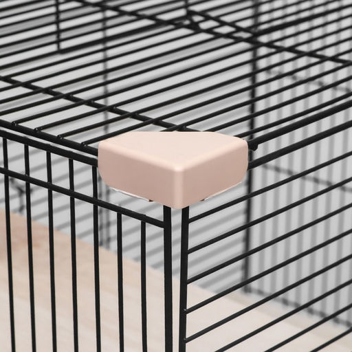 Клетка для шиншиллы Пижон №10, разборная, 58 х 40 х 88, бежевая  фото 7